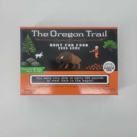 COPY - The Oregon Trail Hunt for Food Card Game 2-6 Players Ages 12+ only at Ta… - Picture 1 of 5
